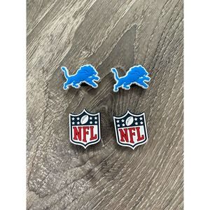 Detroit Lions NFL Shoe Charms